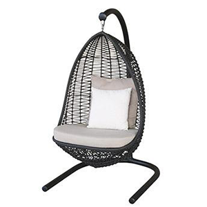 Agana Swing Chair (w/ Cushion And Pillows)